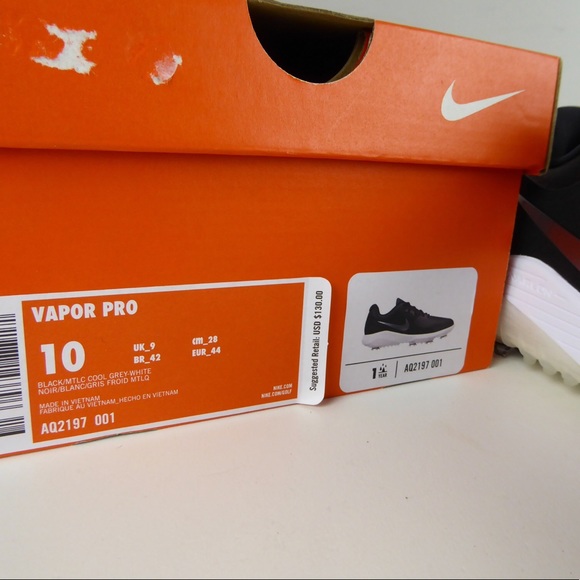 Nike Vapor Pro Golf Shoes Waterproof Lunarlon NIB main image 6